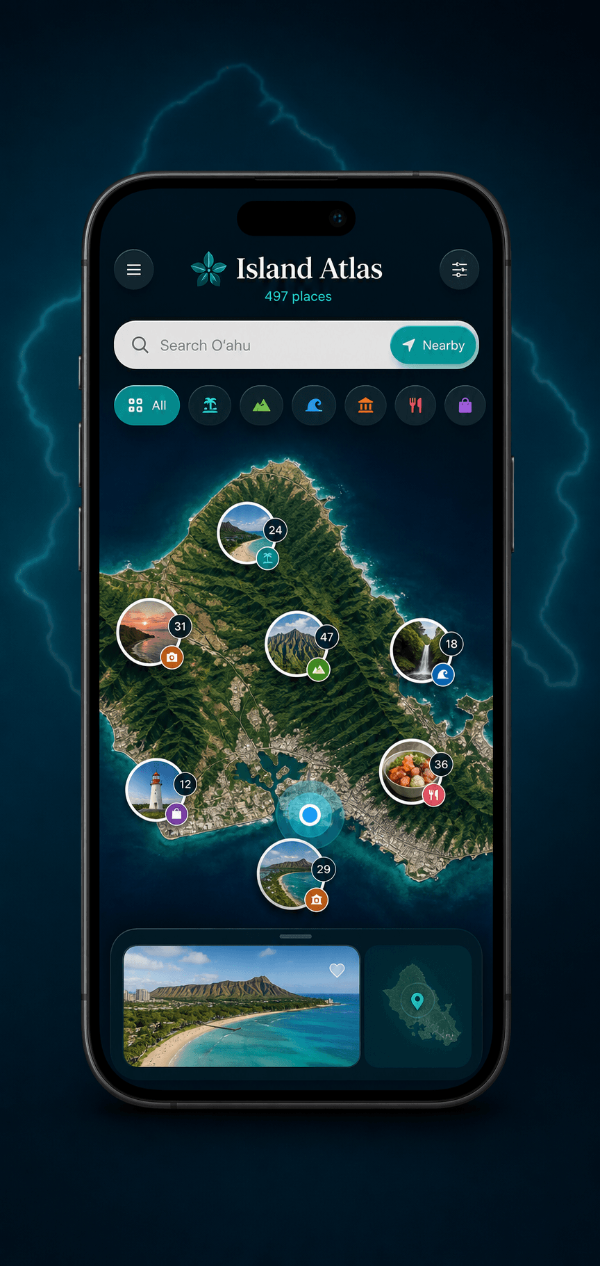 Aloha Oʻahu Guides magazine with curated island stories